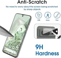 amFilm OneTouch Glass Screen Protector for Google Pixel 8 image